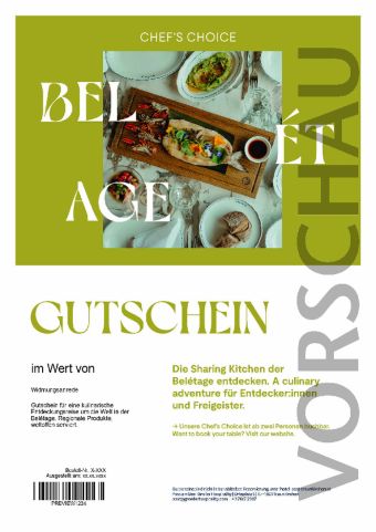 Chef’s Choice in der Belétage